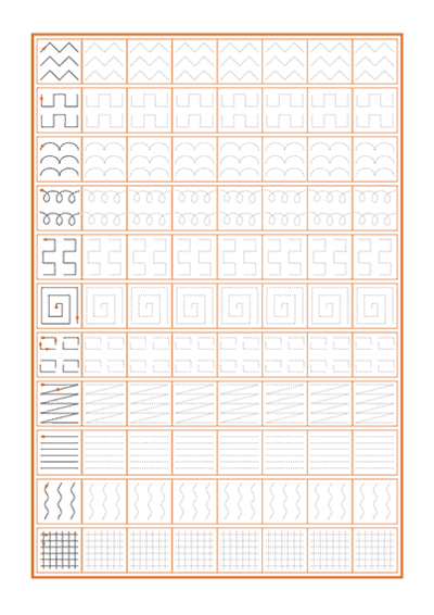 控笔训练字帖